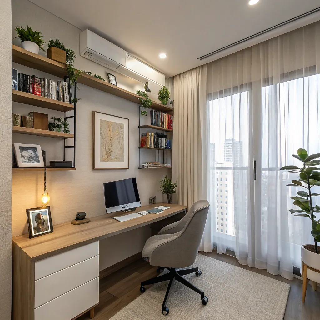 Private office space with modern amenities